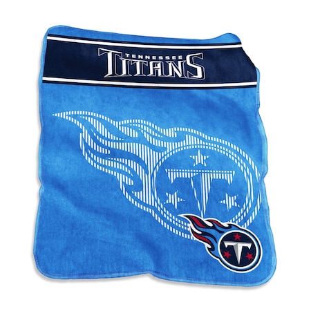 Logo Brands Tennessee Titans 60x80 Raschel Throw 631-26X